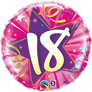 Balloon with Number 18-60